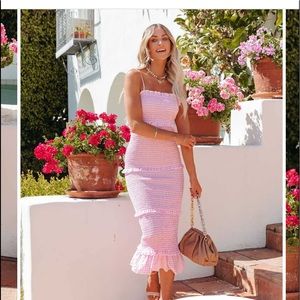 Vici Lena Smocked Dress